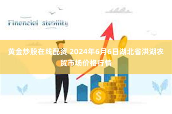 黄金炒股在线配资 2024年6月6日湖北省洪湖农贸市场价格行情