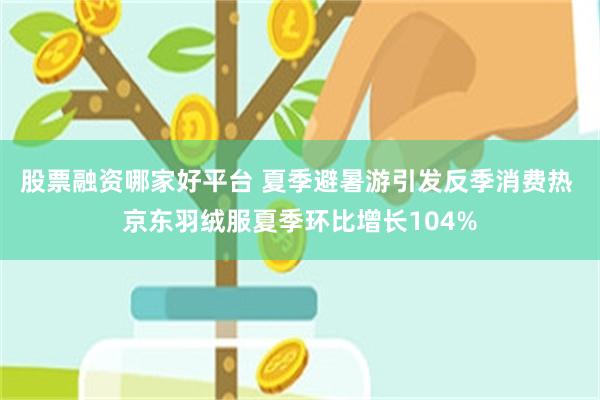 股票融资哪家好平台 夏季避暑游引发反季消费热 京东羽绒服夏季环比增长104%