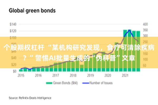 个股期权杠杆 “某机构研究发现，食疗可清除疾病？”警惕AI批量生成的“伪科普”文章