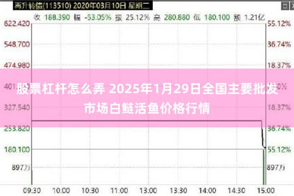 股票杠杆怎么弄 2025年1月29日全国主要批发市场白鲢活鱼价格行情